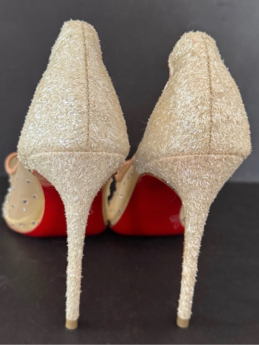 Christian Louboutin Follies Strass 100 pumps - Picture 9 of 17